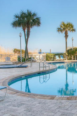 Outdoor children's pool at Sea Watch Resort